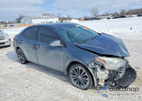 2016 Toyota Corolla L z USA, uszkodzony, nr VIN 2T1BURHE0GC579962